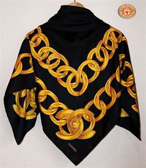 chanel scarf silk france|Chanel ready to wear scarf.